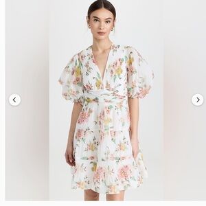 strapless open back dress Zimmermann Corsage Pleat Dress (For Hire)  EKOLUV